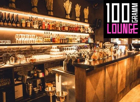 Stimmungsvolle Atmosphäre in der 100 GRAMM Lounge
