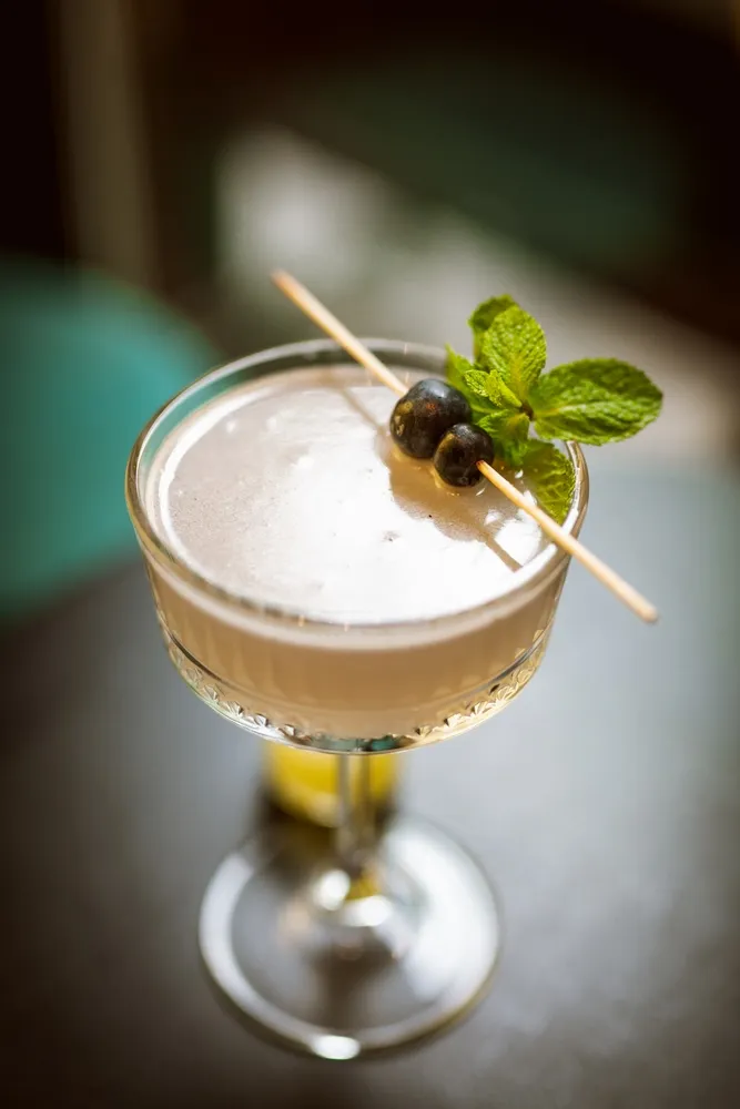 Signature Drink Espresso Martini in der 100 GRAMM Bar